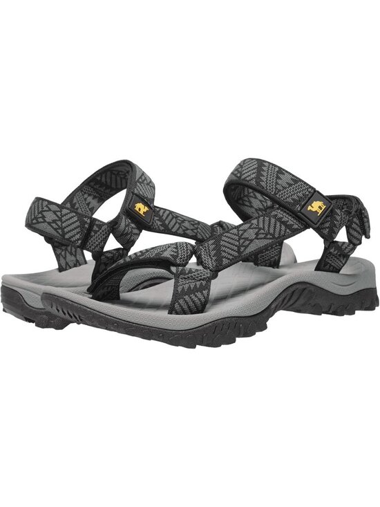 Men\'s Black Grey Comfortable Athletic Hiking Sport Sandals Outdoor Beach Shoes main image 4
